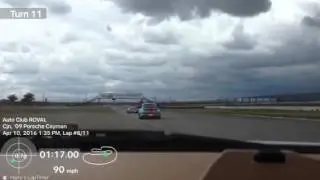 Chasing M Rondeau in my lil 2.9L street Cayman