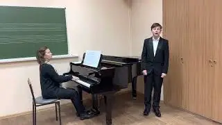 М.Глинка «Попутная песня»; Э.Григ «Заход солнца»; A.Скарлатти «Gia il sole dal Gange”, Алексей Розов