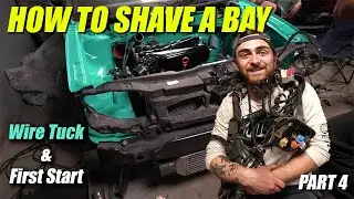 How to shave an engine bay | Wiring the GTI Engine bay | Part 4