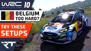 WRC 10 | Ford Fiesta WRC | Belgium SETUPS