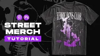 Learn To Make A Cobra T Shirt In Photoshop | Merch Design Series Ep.38