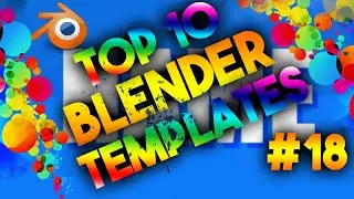 Top 10 Best Blender 2D Intro Templates #18 – FREE DOWNLOADS