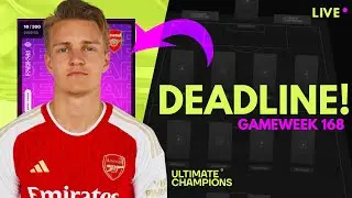 ULTIMATE CHAMPIONS | DEADLINE STREAM! GAMEWEEK 168 (Feat. SpeedyQQ)