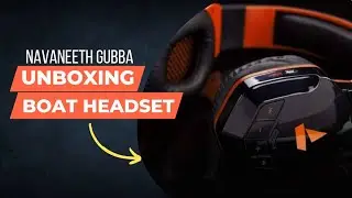 boat headset unboxing//Navaneeth gubba