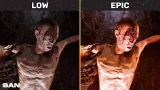 Cthulhu The Cosmic Abyss Demo | Low vs Epic | RX 6600 Gaming Test Results