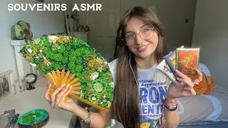 ASMR with souvenirs from my trip✈️