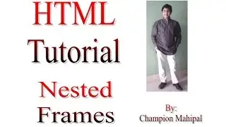 Learn HTML Tutorial 24 nested frames with example