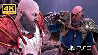 God of War Ragnarok ( ODIN boss fight ) 4K 60FPS PS5