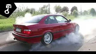 BMW 328i бE36ашенная, модификации и дым #2; zhmuraTV