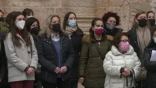 FLASHMOB for peace: DONA NOBIS PACEM (Mozart) - Choirs for Peace (Algemesí)