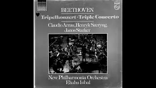 | LP |    Triple Concerto for cello, violin, piano and orchestra - Beethoven