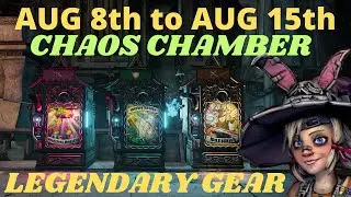 Tiny Tina's Wonderlands - August 8, 2024 - Chaos Chamber Gear This Week
