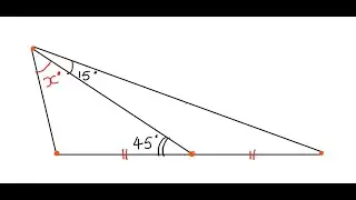 Trigonometry: Trigonometric ratios - Find the value of x