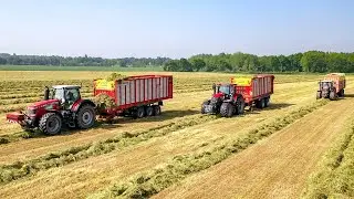 3 Autochargeuses Pottinger dans le Même Champs ! (SARL Bretin)