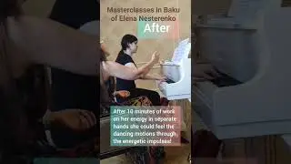 Masterclasses in Baku of Elena Nesterenko - Chopin Ballade no.1 with Aylin