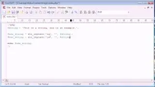 51   String Functions Replacing Predefined Part of a String   PHP Tutorials