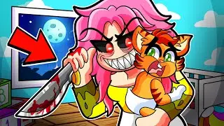 ESCAPA DE LA NIÑERA LOCA O MUERE 👩🔪👶 | MI NIÑERA ESTA LOCA SRGATO MINECRAFT PERO