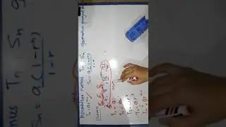 Janjang Geometri 3/3 part 1 Menerbitkan rumus