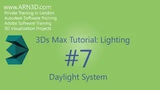 Tutorial: 3Ds Max: Basics: #6: Lighting: Daylight System