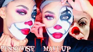 PennyWise It Movie Makeup Tutorial