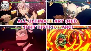 Every Red Light District Arc Characters Ultimate Art (Demon Slayer Hinokami Chronicles)