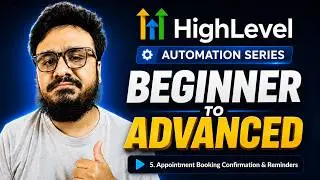 GoHighLevel Automation Tutorial | 5. Appointment Booking Confirmation & Reminders