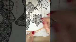 Love me some Blackwork Embroidery! 🪡