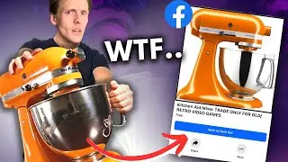 Can you TRADE a KitchenAid Mixer for Video Games (FAIL?)