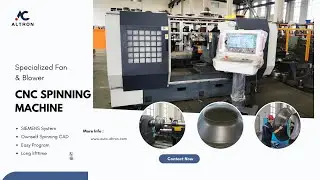 Centrifugal Fan and Blower CNC Spinning Machine