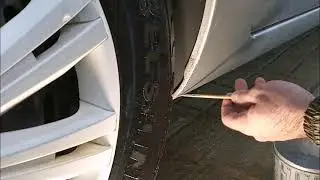 Как за 1 час поставить брызговики ford focus 2? Брызговики авто форд фокус 2.