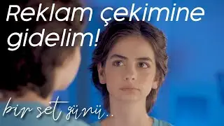 BİR SET GÜNÜ | Reklam çekimi kamera arkasına benimle gelin!