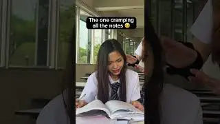 The different types of students when studying in a group 🤓😴