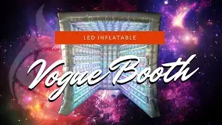 Vogue LED Inflatable Photo Booth Enclosure