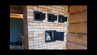 Печь для бани . / Sauna pechkasi.