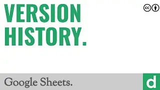 Version history — Google Sheets