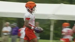 Clemson continues to prepare for Saturday's showdown with #1 Georgia