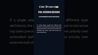 29. What hierarchy do the style sheets follow?