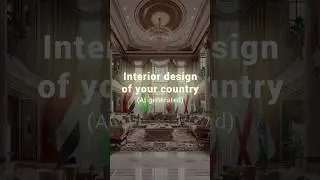Interior design of your country. #aradesign #designwithdistinction #aiimages
