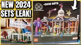 Lego X-Mansion & Botanical Garden LEAKED + 2025 SETS!