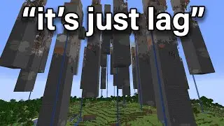 Minecraft but LAG is NORMAL