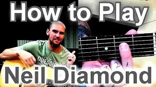 Sweet Caroline for Beginners on Guitar