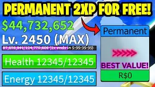 HOW TO GET PERMANENT 2X EXP IN BLOX FRUITS!