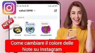 Come cambiare il colore delle note su Instagram 2024 | Cambia il colore delle note di Instagram 2024