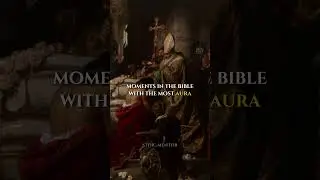 Moments in the Bible with the most aura ✝️ #christ #jesuschrist #christianity #bible #god