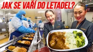 Jak a kde se vaří JÍDLA do LETADEL?