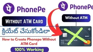 How To Create Phonepe Account Without ATM Card In Telugu 2024 | Phonepe Account With Aadhar card