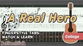 College-A Real Hero | Fingerstyle | Guitar |