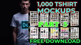 [Part 5] 1000 T-shirt Mockups | Free Download