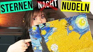Van Gogh Starry Night aus NUDELN | ist das Kunst oder kann man das essen?