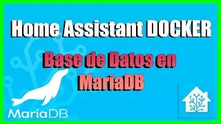 Base de datos MariaDB en HOME ASSISTANT Core DOCKER en Raspberry Pi